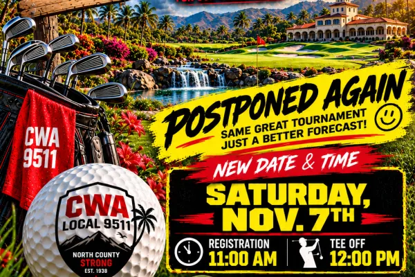 POSTPONED AGAIN!!